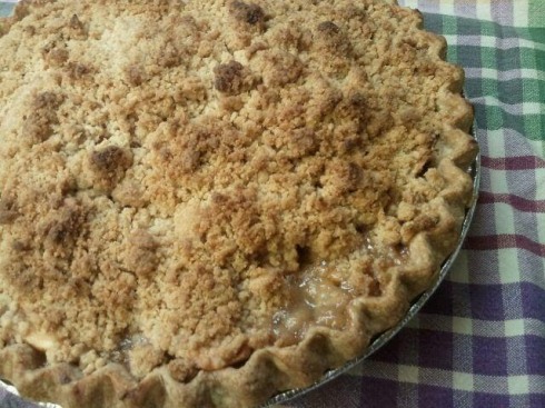 Apple Crumb Crust Pie 315